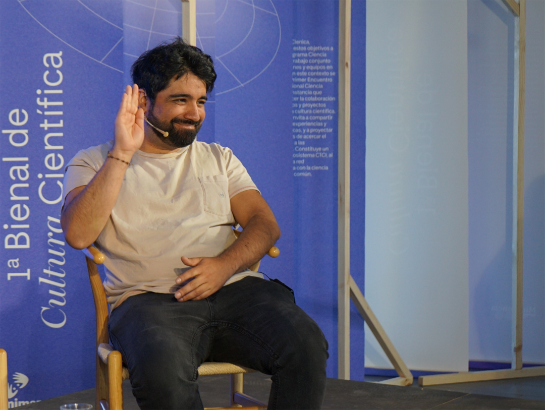 Felipe Serrano en la 1ª Bienal de Cultura Científica